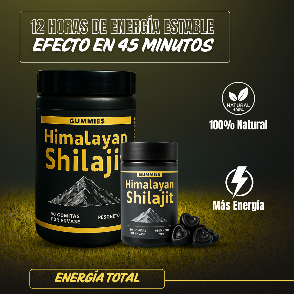 Shilajit Vital Gummies - Energía Ancestral en Cada Bocado