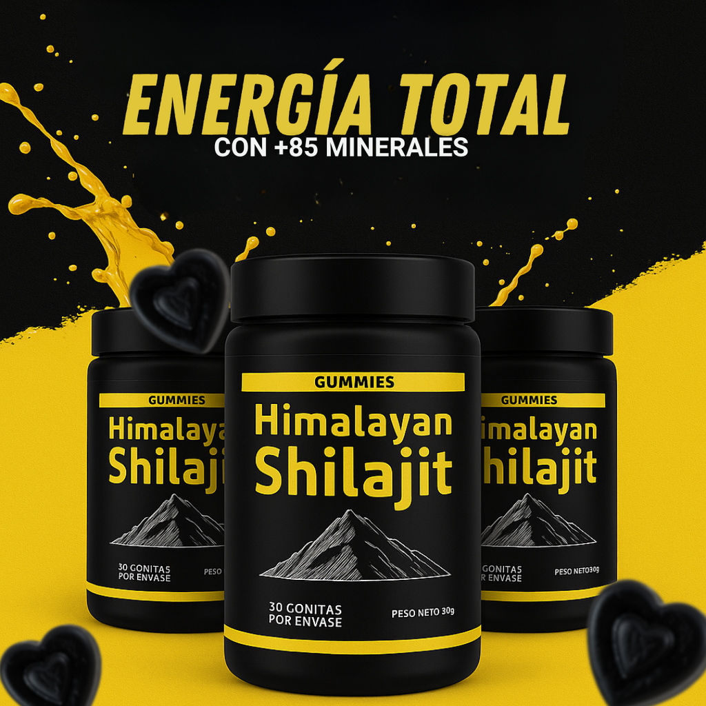 Shilajit Vital Gummies - Energía Ancestral en Cada Bocado